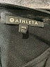Athleta Solid Black Casual Dress Size XXS - photo 7