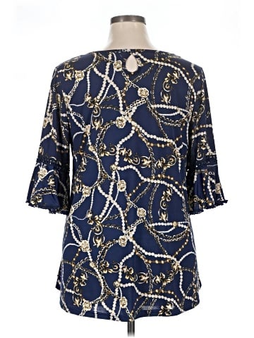 Roommates 3/4 Sleeve Blouse (view 2)