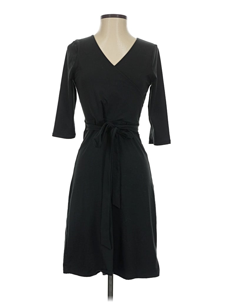 Pre-owned Prana Casual Dress In Black