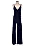 Viereck Solid Blue Jumpsuit Size XS - photo 2