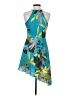 Marciano 100% Polyester Tropical Teal Cocktail Dress Size XS - photo 2