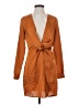 Forever 21 100% Polyester Orange Casual Dress Size S - photo 1