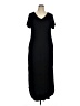 Grecerelle Solid Black Casual Dress Size XL - photo 1