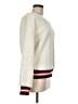 Evereve 100% Polyester Color Block Ivory Pullover Sweater Size M - photo 4