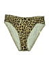 Summersalt Animal Print Gold Swimsuit Bottoms Size 6 - photo 1