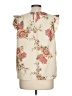 Shein 100% Polyester Ivory Sleeveless Blouse Size 12 - photo 2