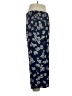 Unbranded 100% Polyester Floral Blue Casual Pants Size XL (estimated) - photo 5