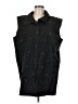 Unbranded Black Sleeveless Button-Down Shirt Size M - photo 1