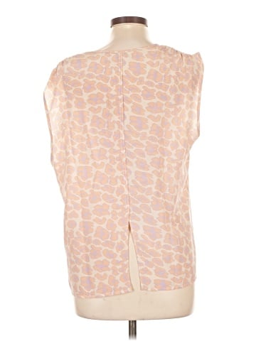 Tucker Sleeveless Silk Top (view 2)
