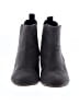 Ann Taylor LOFT 100% Leather Black Gray Ankle Boots Size 8 1/2 - photo 2