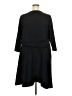 Lands' End Solid Black Casual Dress Size 2X - photo 2