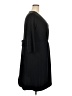 Lands' End Solid Black Casual Dress Size 2X - photo 4