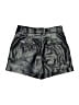 Express 100% Polyester Metallic Silver Shorts Size 2 - photo 2
