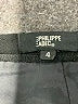 Philippe Adec Paris Solid Black Formal Skirt Size 4 - photo 4