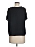 Madison 100% Polyester Black Short Sleeve Top Size M - photo 2
