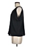 Madison 100% Polyester Black Short Sleeve Top Size M - photo 5