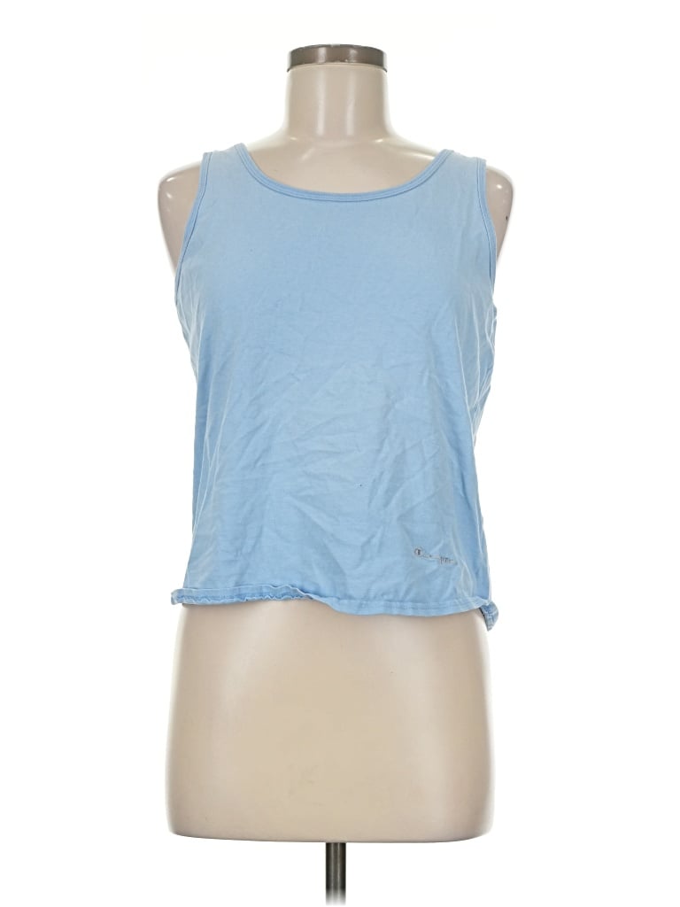 Pre-owned Champion Sleeveless T-shirt In Blue
