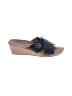 Ugg 100% Leather Black Wedges Size 9 - photo 1