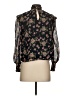 1.State 100% Polyester Black 3/4 Sleeve Blouse Size XS - photo 2