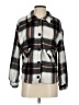 Shein Plaid Gray Coat Size 4 - photo 1