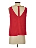 BCBGMAXAZRIA 100% Polyester Red Sleeveless Blouse Size S - photo 2
