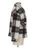 Shein Plaid Gray Coat Size 4 - photo 4