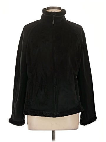 Green Tea Faux Fur Jacket (view 1)