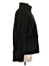 Green Tea Solid Black Faux Fur Jacket Size L - photo 4