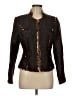 Cache Tweed Brown Jacket Size 8 - photo 1