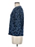 JM Collection Blue 3/4 Sleeve Top Size M - photo 5