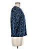 JM Collection Blue 3/4 Sleeve Top Size M - photo 4