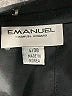 Emanuel Emanuel Ungaro 100% Wool Solid Black Wool Skirt Size 4 - photo 4