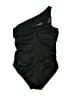 Unbranded Solid Black One Piece Swimsuit Size S (estimated) - photo 2