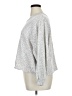 Time and Tru 100% Cotton Animal Print Silver Pullover Sweater Size XL - photo 5