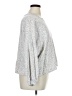 Time and Tru 100% Cotton Animal Print Silver Pullover Sweater Size XL - photo 4