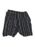 Three Dots Stripes Black Shorts Size XL - photo 1