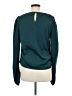 Line & Dot Teal Long Sleeve Blouse Size M - photo 2