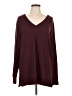 Lucky Brand Burgundy Pullover Sweater Size L - photo 1