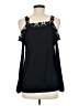 Venus Black Sleeveless Blouse Size M - photo 2