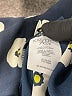 CAbi 100% Polyester Floral Blue 3/4 Sleeve Blouse Size XXS - photo 8