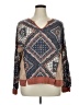 Sugarfox Print Brown Pullover Sweater Size 1X (estimated) - photo 1