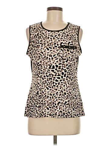 Carmen Carmen Marc Valvo Sleeveless Top (view 1)