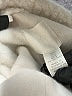 H&M 100% Polyester Ivory Faux Fur Jacket Size L - photo 6