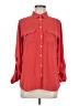 Ann Taylor LOFT 100% Polyester Solid Red 3/4 Sleeve Blouse Size M - photo 1