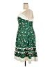 Retro Stage 100% Polyester Green Cocktail Dress Size XXL - photo 5