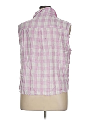 Bibi Sleeveless Button-Down Shirt (view 2)