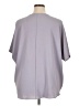 Jodifl Gray Purple Short Sleeve Top Size 1X (estimated) - photo 2