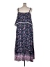 BLOOMCHIC 100% Rayon Paisley Blue Casual Dress Size 26 waist - photo 2