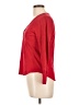 P.J. Salvage Red Long Sleeve Blouse Size L - photo 5