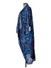 Lularoe 100% Polyester Blue Kimono Size L - photo 5